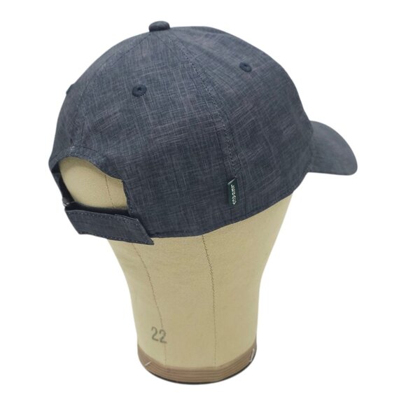 Rosemary Beach Embroidered Logo Strapback Cap Trucker Baseball Hat Washed Blue - Picture 14 of 14